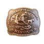 1985 Hesston National Finals Rodeo Calf Roping Belt Buckle