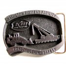 Made in USA Hamilton Pigment Facility Kerr McGee Belt Buckle 12022013