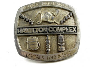 Hamilton Complex Locals Belt Buckle by Roland Yorke & David Shreve 1042013