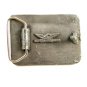 American Firefighter Truck Flag Enameled Belt Buckle 51514 Made In USA