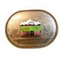1976 Denver Metro Trap & Skeet Club DMTSC Belt Buckle Signed R&R