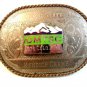 1976 Denver Metro Trap & Skeet Club DMTSC Belt Buckle Signed R&R