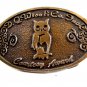 D. Q. Wise & Co Inc. Owl Belt Buckle by C. J. Enterprises Tulsa OK