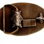 D. Q. Wise & Co Inc. Owl Belt Buckle by C. J. Enterprises Tulsa OK
