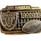 Official NFL Los Angeles Raiders Belt Buckle by Great American Products 82614