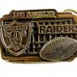 Official NFL Los Angeles Raiders Belt Buckle by Great American Products 82614