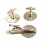 Colorado Wagon Train State Capital Cufflinks & Tie Clasp 22614
