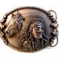 1990 Siskiyou Chief Joseph Belt Buckle Made in USA