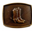 Western Cowboy Boots Belt Buckle