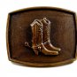 Western Cowboy Boots Belt Buckle