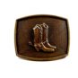 Western Cowboy Boots Belt Buckle