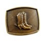Western Cowboy Boots Belt Buckle