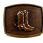 Western Cowboy Boots Belt Buckle