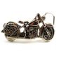 Unmarked Silvertone Motorcycle Belt Buckle 12052013