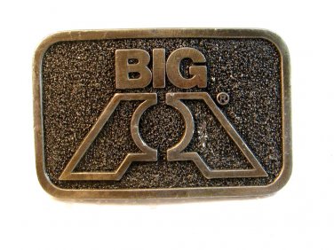 BIG Belt Buckle by Great American Buckle Co. Made in USA