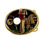1982 Baseball Enameled Belt Buckle 51514 Great American Buckle Co.