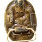 1982 Baseball Player Enameled Belt Buckle 51514 Great American Buckle Co.