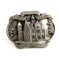 West Bend Wisconsin Belt Buckle Marked PROOF By Reward West Bend Inc