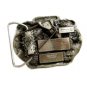 West Bend Wisconsin Belt Buckle Marked PROOF By Reward West Bend Inc