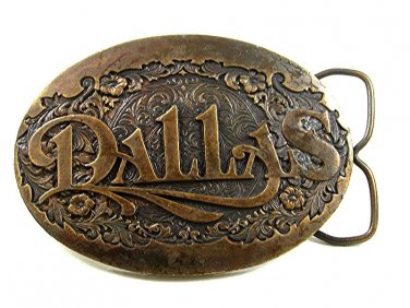 1980 DALLAS Belt Buckle By LORIMAR PRODUCTIONS 21817