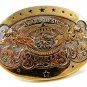 Commemorative 1972 - 1982 10th ANNIVERSARY Brass Belt Buckle By ADM 121216