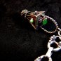 Vintage Etruscan 800 Silver Charm Bracelet & 5 Charms 008617