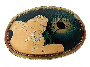 Vintage 1977 Rare JETHRO TULL Belt Buckle By PACIFICA MFG 12517