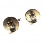 Sterling Silver Crest CL X X CL Cufflinks by FENWICK & SAILORS 12815