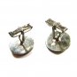 Sterling Silver Crest CL X X CL Cufflinks by FENWICK & SAILORS 12815