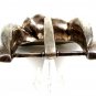 Vintage Patricia Von Musulin Sterling Silver Belt Buckle Weighs 281 Grams