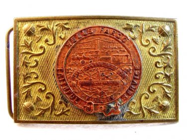 Wells Fargo 1852 - 1903 Express Banking Belt Buckle