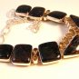 Gothic Tribal Renaissance Sterling Silver Lapis Topaz Quartz Necklace 008717
