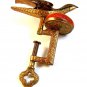 Vintage Gold Tone Sewing Bird Pin Cushion 33117