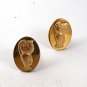 1950's Happy The Esso Oil Drop Man 10K GF Cufflnks By KINNEY CO 91516