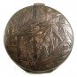 Vintage Oriental 950 Silver Bamboo Monogrammable Compact 72517
