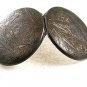 Vintage Oriental 950 Silver Bamboo Monogrammable Compact 72517