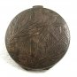 Vintage Oriental 950 Silver Bamboo Monogrammable Compact 72517