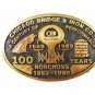 100 Years Chicago Bridge Iron Works Norcross Belt Buckle By ANACORTES 5316