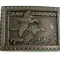 1981 Mallard Duck $7.50 Conservation Stamp Buckle By AMERICAN LEGENDS 4117