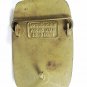 1960's - 70's War Fab Construction Brass Belt Buckle by DYNE BUCKLE 101915