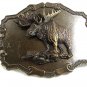 Vintage Moose Belt Buckle 72517