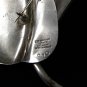 1940's - 50's Taxco Sterling Silver Calla Lilly Brooch By LOS CASTILLO 13017