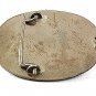 German Silver Horse Racing Belt Buckle By MONTANA SILVERSMITHS 112217