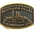 1985 Handmade Power Plant Maintenance Co., Inc. Belt Buckle By ANACORTES 12617