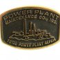 1985 Handmade Power Plant Maintenance Co., Inc. Belt Buckle By ANACORTES 12617