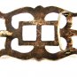 Early Native American Silver Sandcast Belt Buckle Unbranded 10415