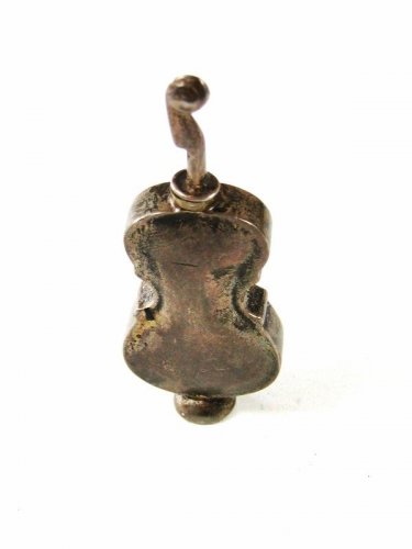 Vintage Mexican Sterling Silver Cello Perfume Bottle By HD 8416