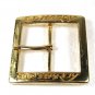 Ed Hardy Square Gold Tone Belt Buckle 72116