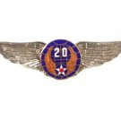 Vintage 20th United States Air Force Army Air Corps Wing Unbranded 6116
