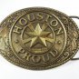 Houston Proud Limited Edition 1 of 100 Belt Buckle by Blue Bayou Brass AA111015